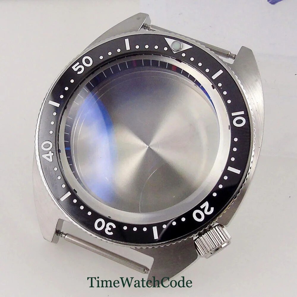 41mm Watch Case for NH35 PT5000 ETA2824 Sapphire Crystal Chapter Ring 4.1 Crown