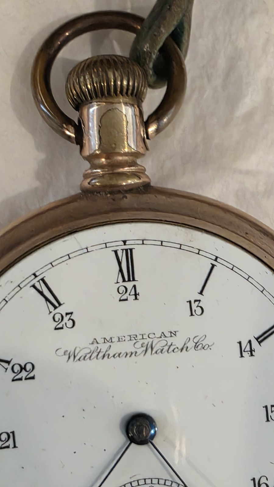 American Waltham Watch Co Grade Bond St 14S Mixed Run 7J-11J Runs Gold Filled