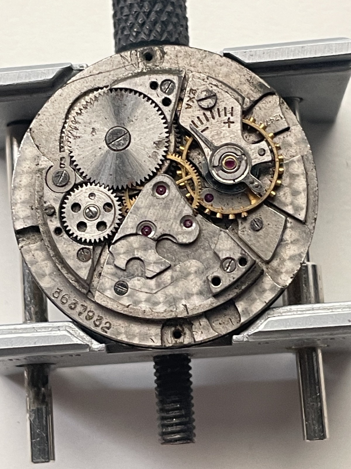 Vintage Eterna Matic Movement Cal 1247T for Parts