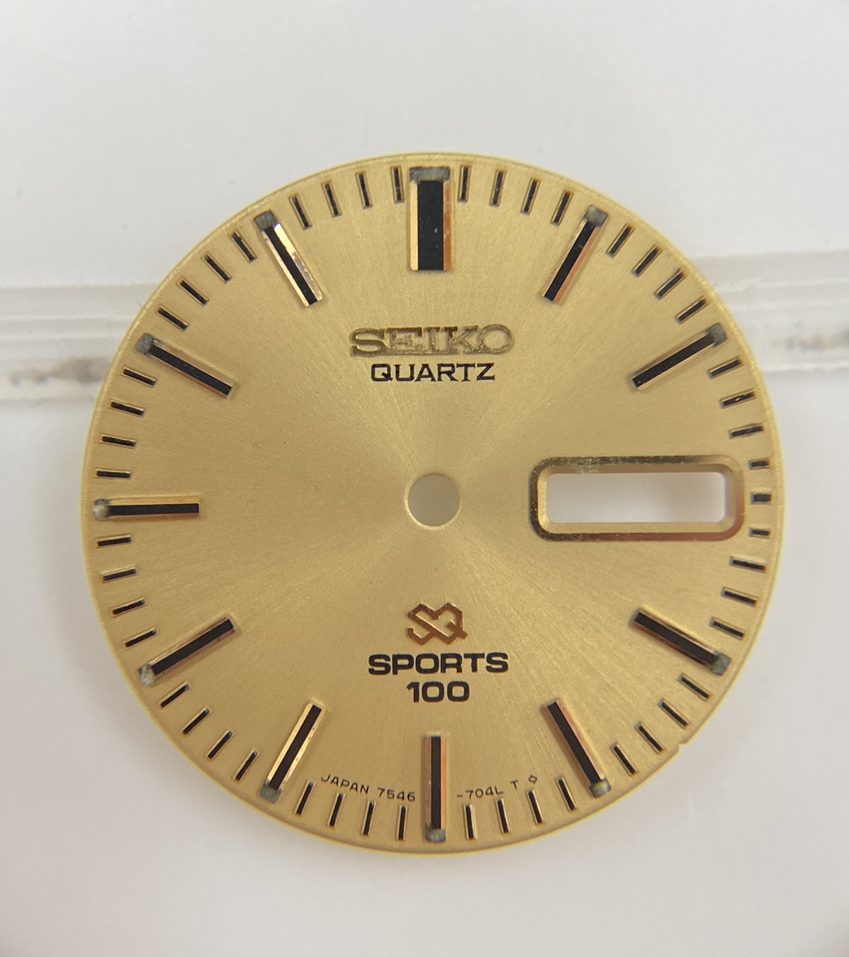 Original Seiko Sports “100” 7546-7039 Gold 27.5mm Dial