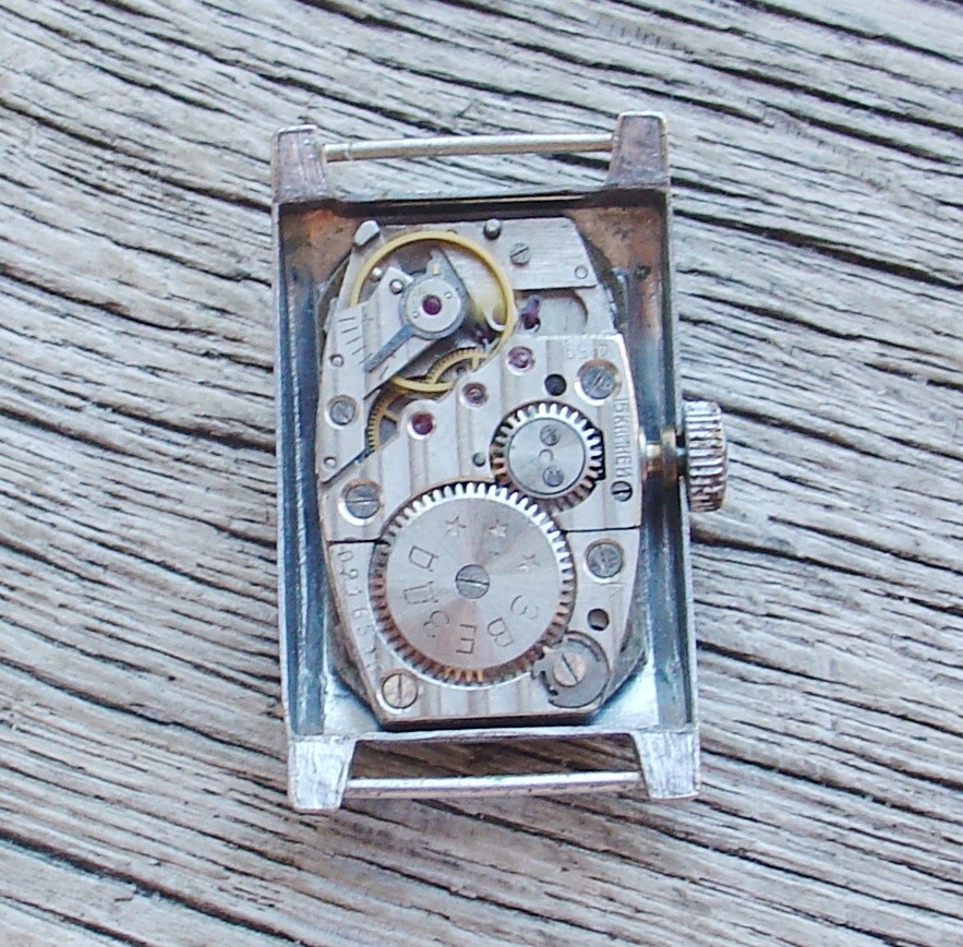 Vintage Rary Soviet ZVEZDA Mens Watch 15 jew. 4-1959 SERVICED