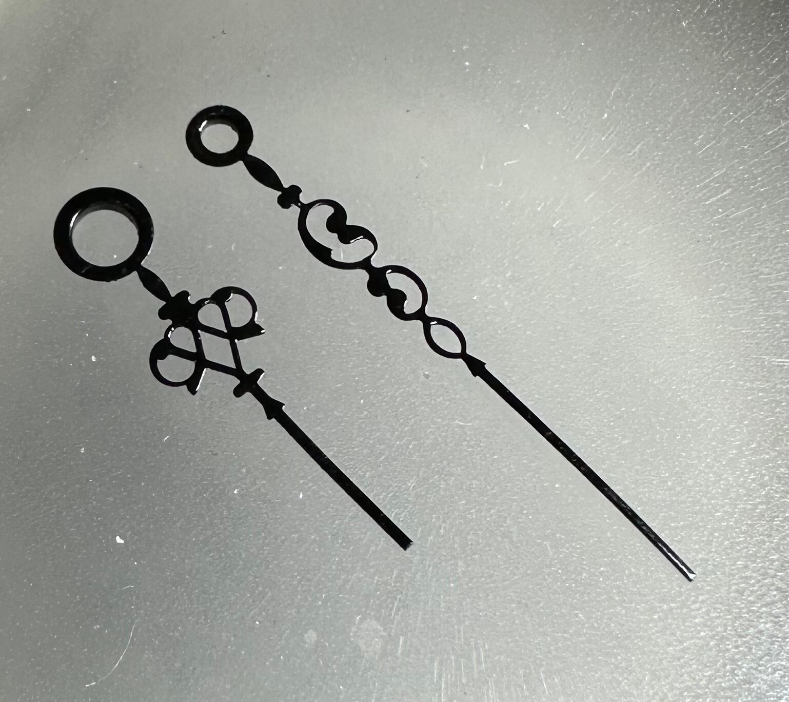 HAND SET FOR ETA UNITAS 6497 / 6498 MOVEMENT BLACK LOUIS XV SWISS – NEW!