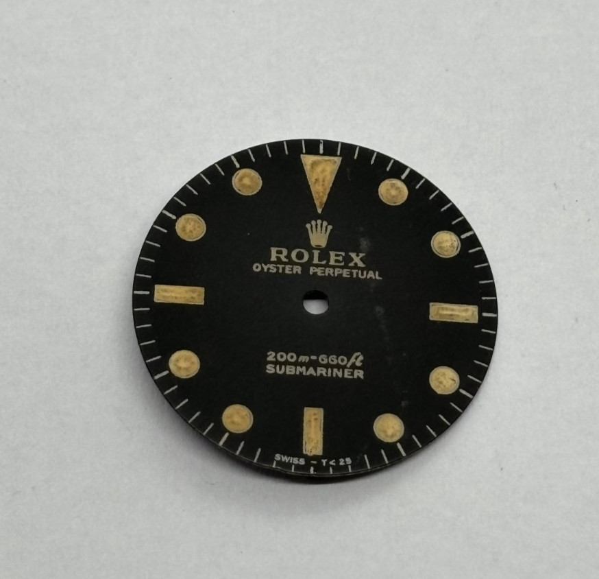 ROLEX SUBMARINER 5513 DIAL REFINISHED OYSTER PERPETUAL WATCH DIAL
