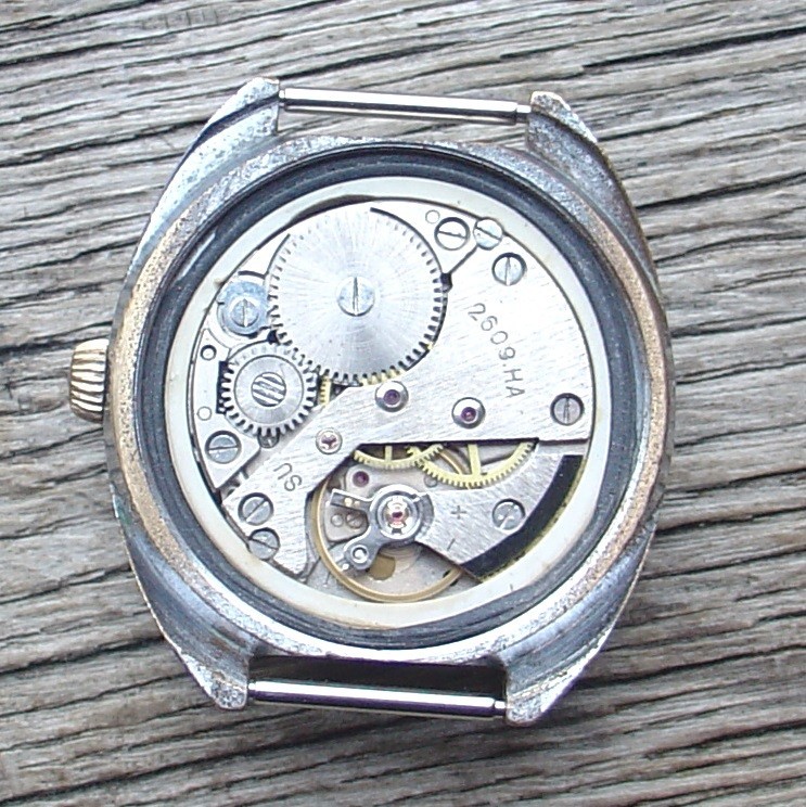 Raketa “Lnturex” With Double-Headed Eagle Russian Soviet Watch Calendar Serviced