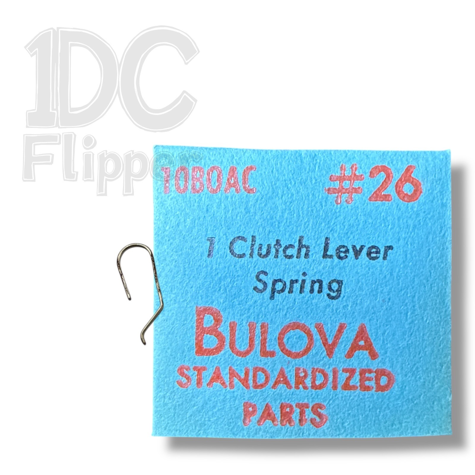 Bulova 10BOAC CLUTCH LEVER SPRING #26 Bulova 10COAC Fits Multiple, Read List!