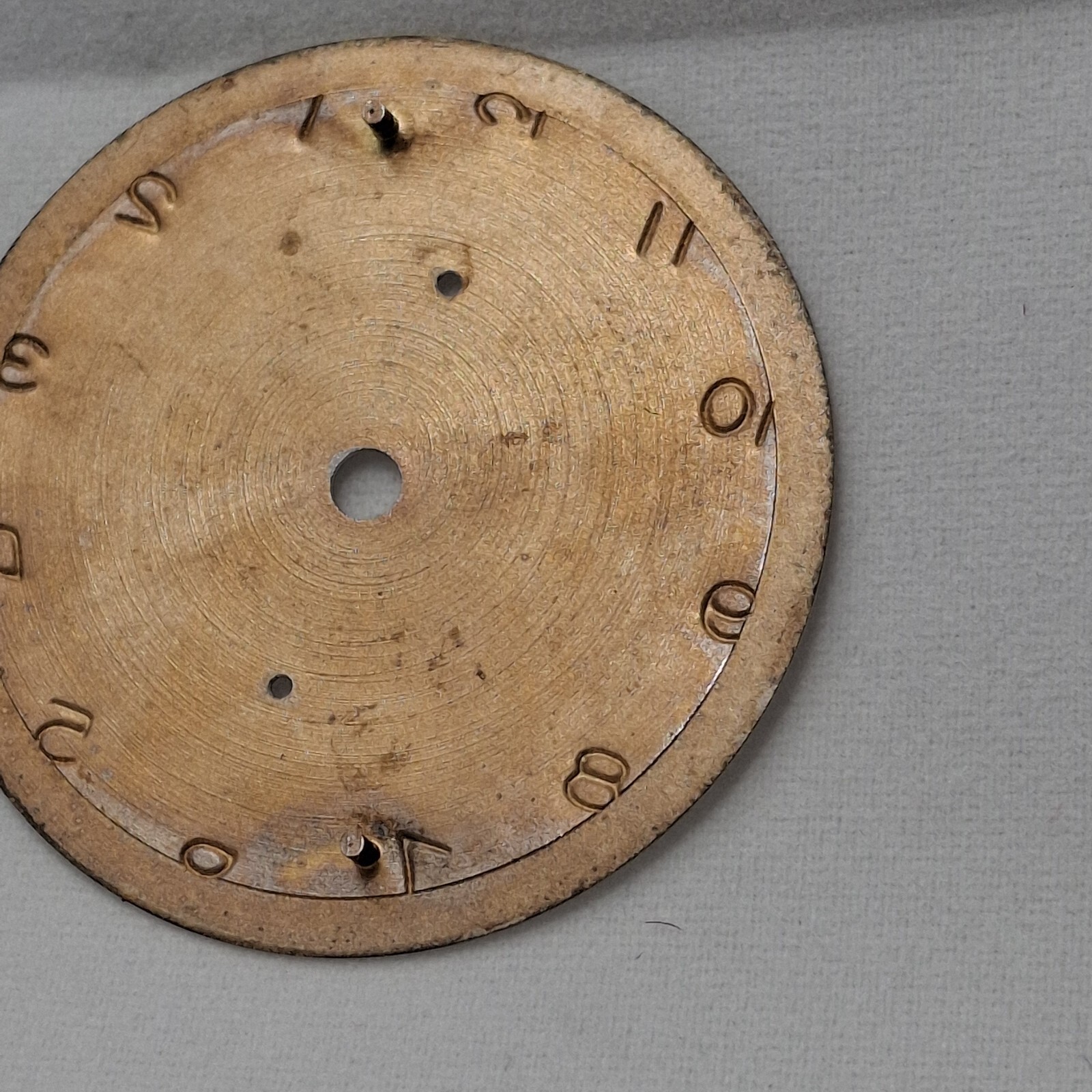 IWC International Watch Co Chronograph vintage dial 34mm PARTS Part Swiss #x6