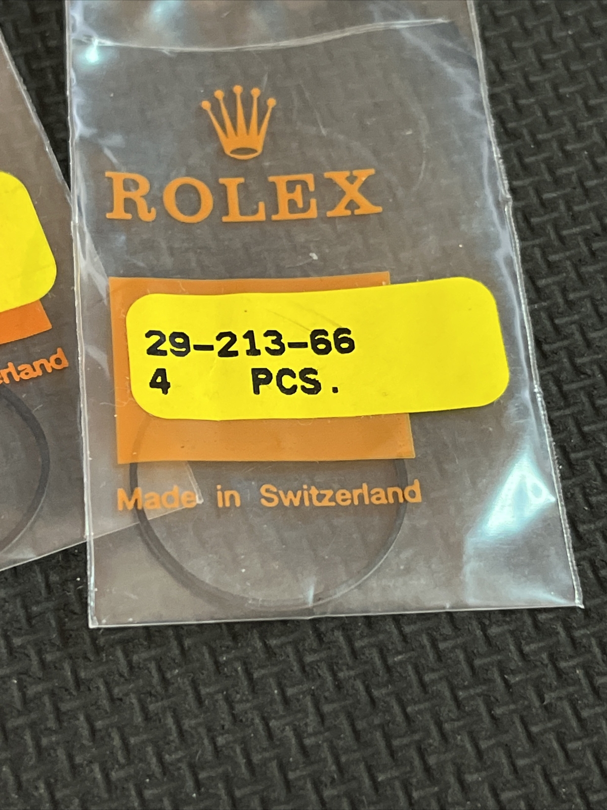 NOS Rolex Back Case Gasket 29-213-66 Single OEM Gasket