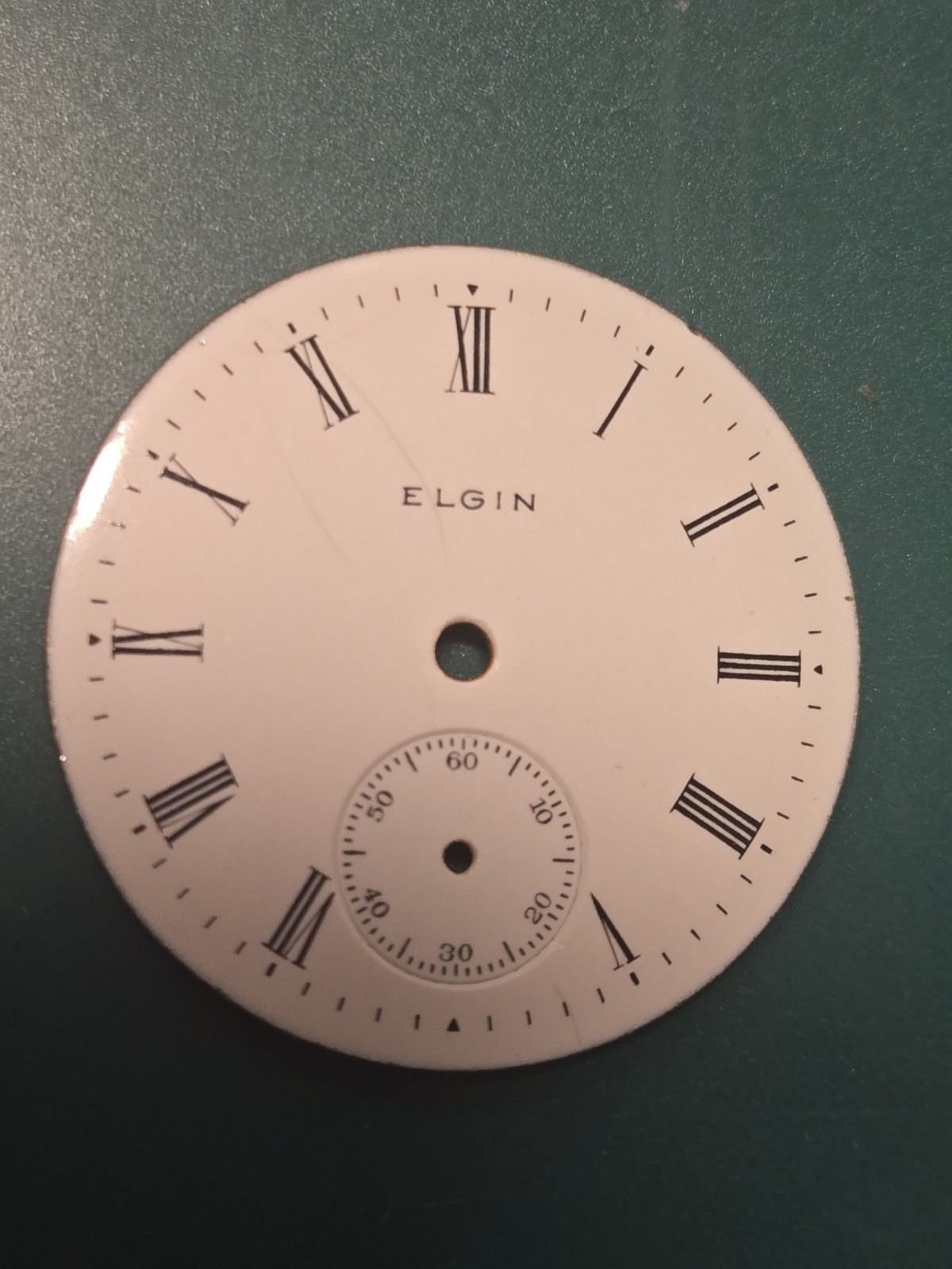 Watch Dial – Elgin Ceramic – Feet 2 8 11 – 29.3mm