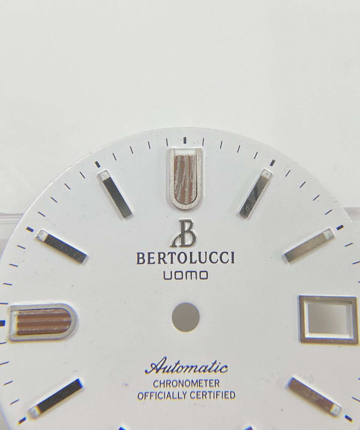 Original Bertolucci Uomo Automatic 28mm White Dial Ref: 884.55.41.10B