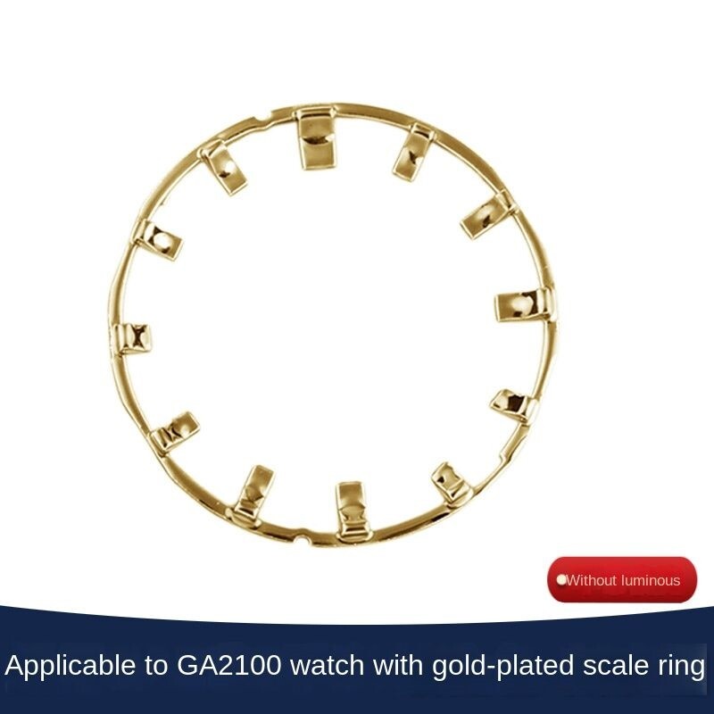 Men’s Watch Scale Ring Fit For AP Luminous Casio GA2100 GA2110 Series DIY Dial