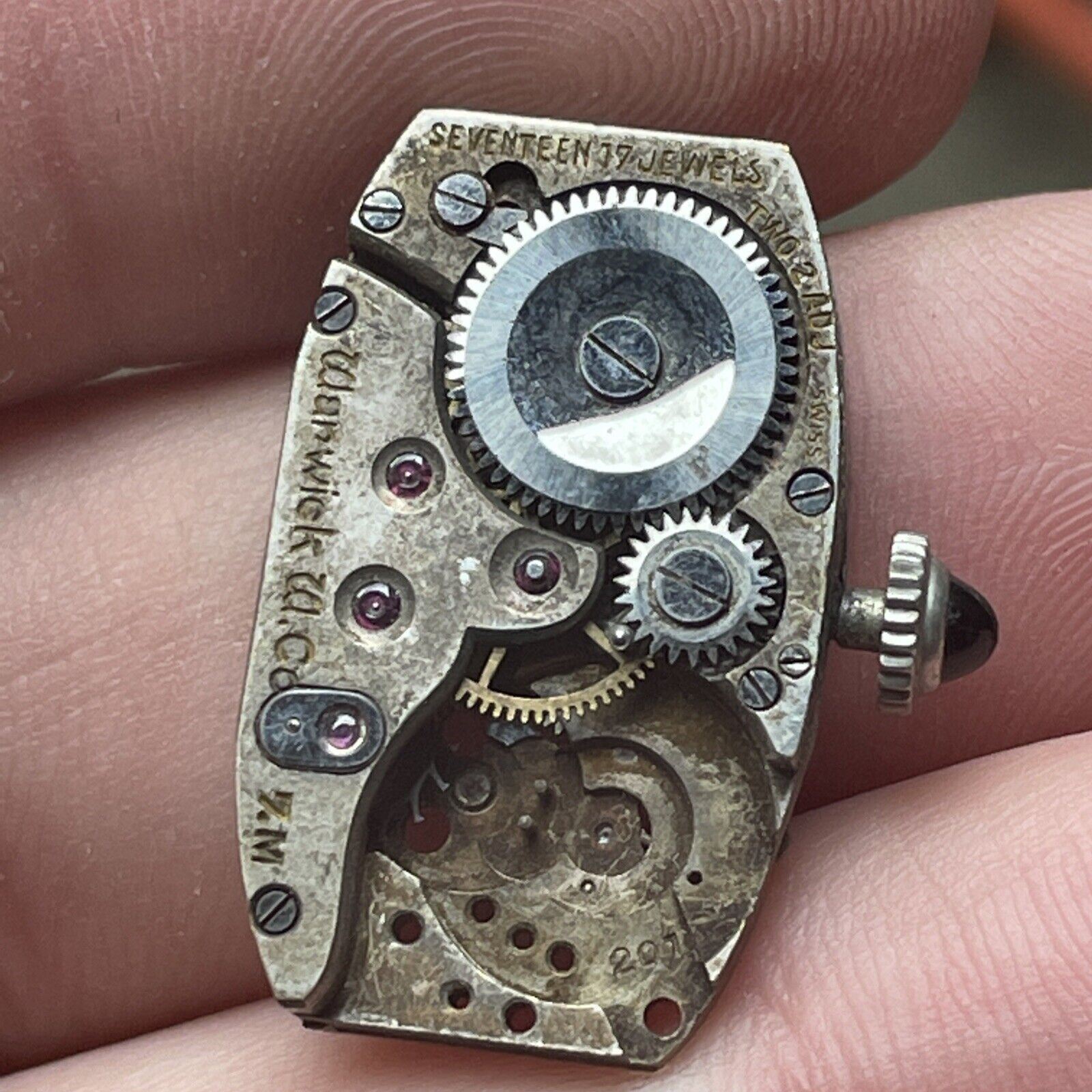 VTG Warwick Watch Co. 17 Jewel Swiss Movement