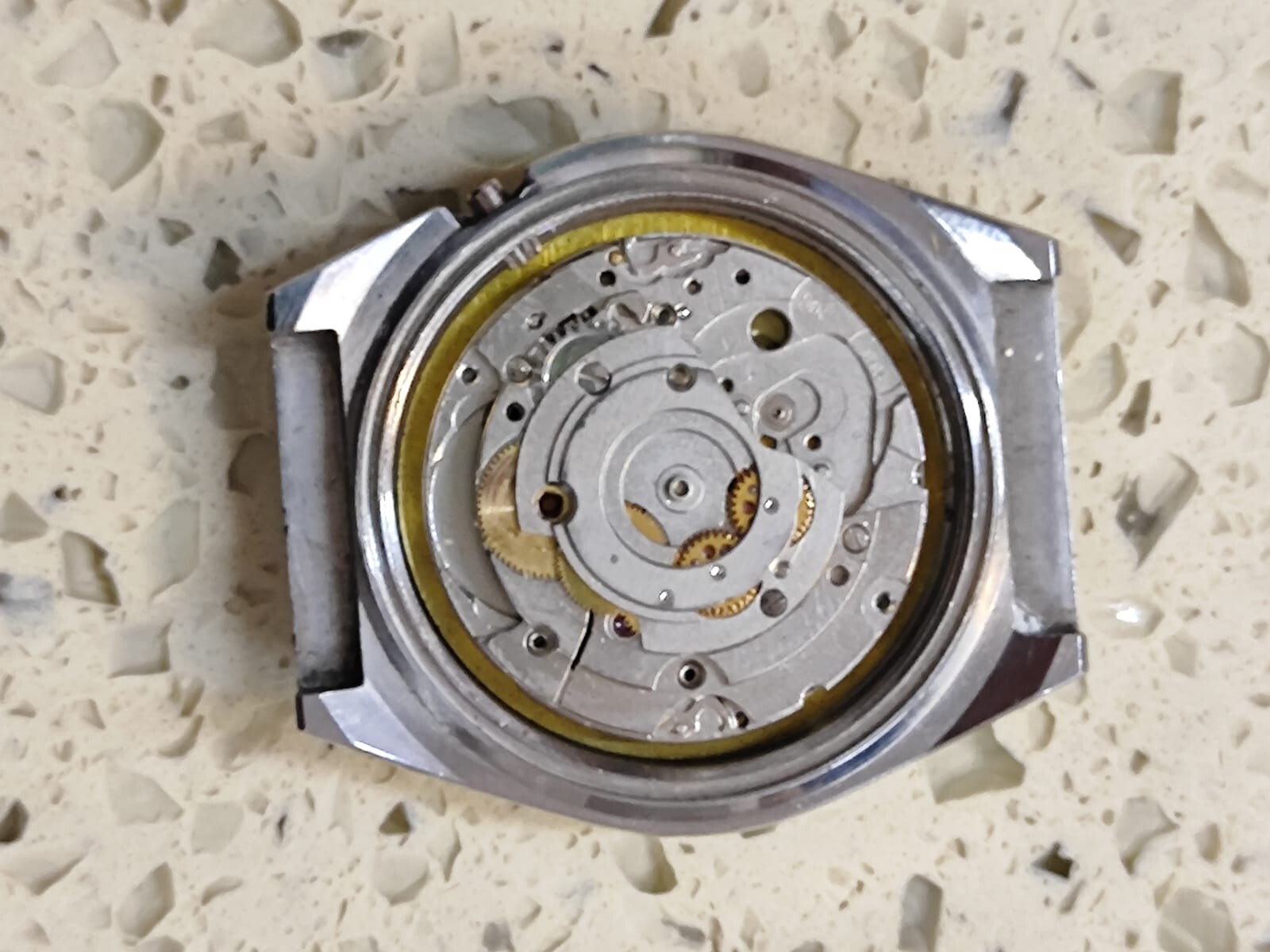 ETA 2846 with West End Watch – -Not work Incomplete Movement for parts