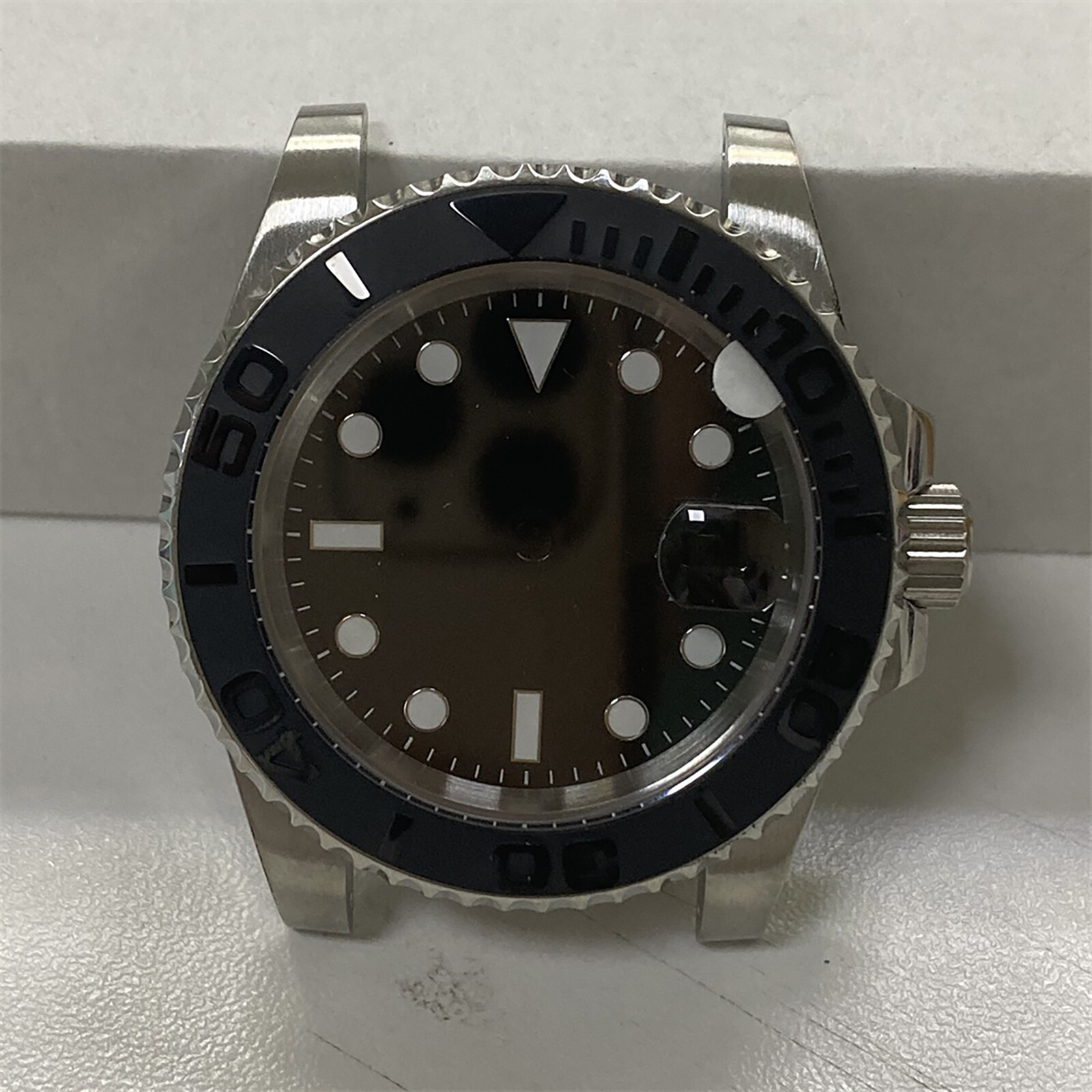 40MM Watch Bezel Case Set For Japan 8215 8200 Mingzhu 2813 3804 Movement Kit