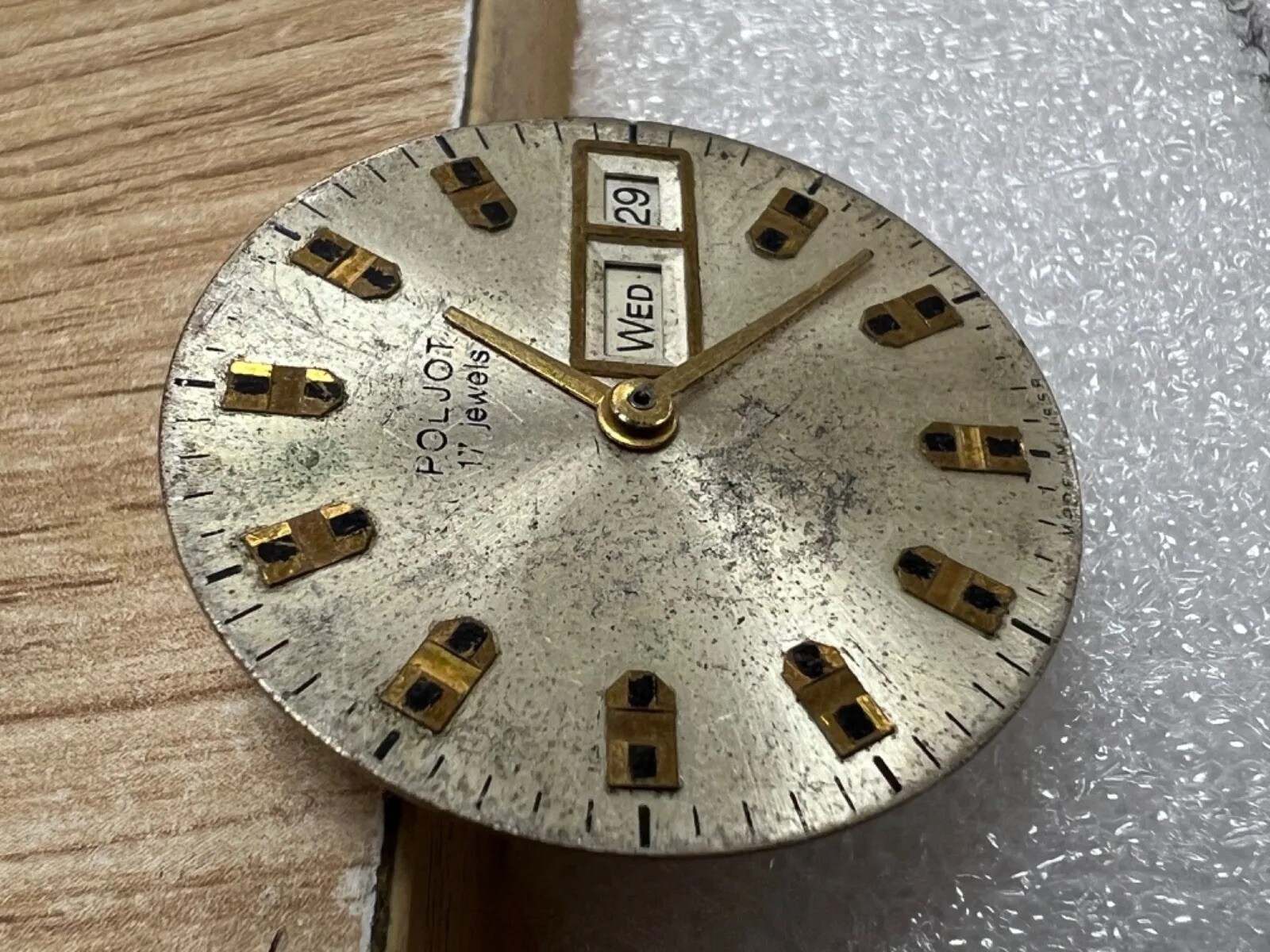 USSR Chaika, Poljot Movements watch mechanisms FOR PARTS 2pcs.