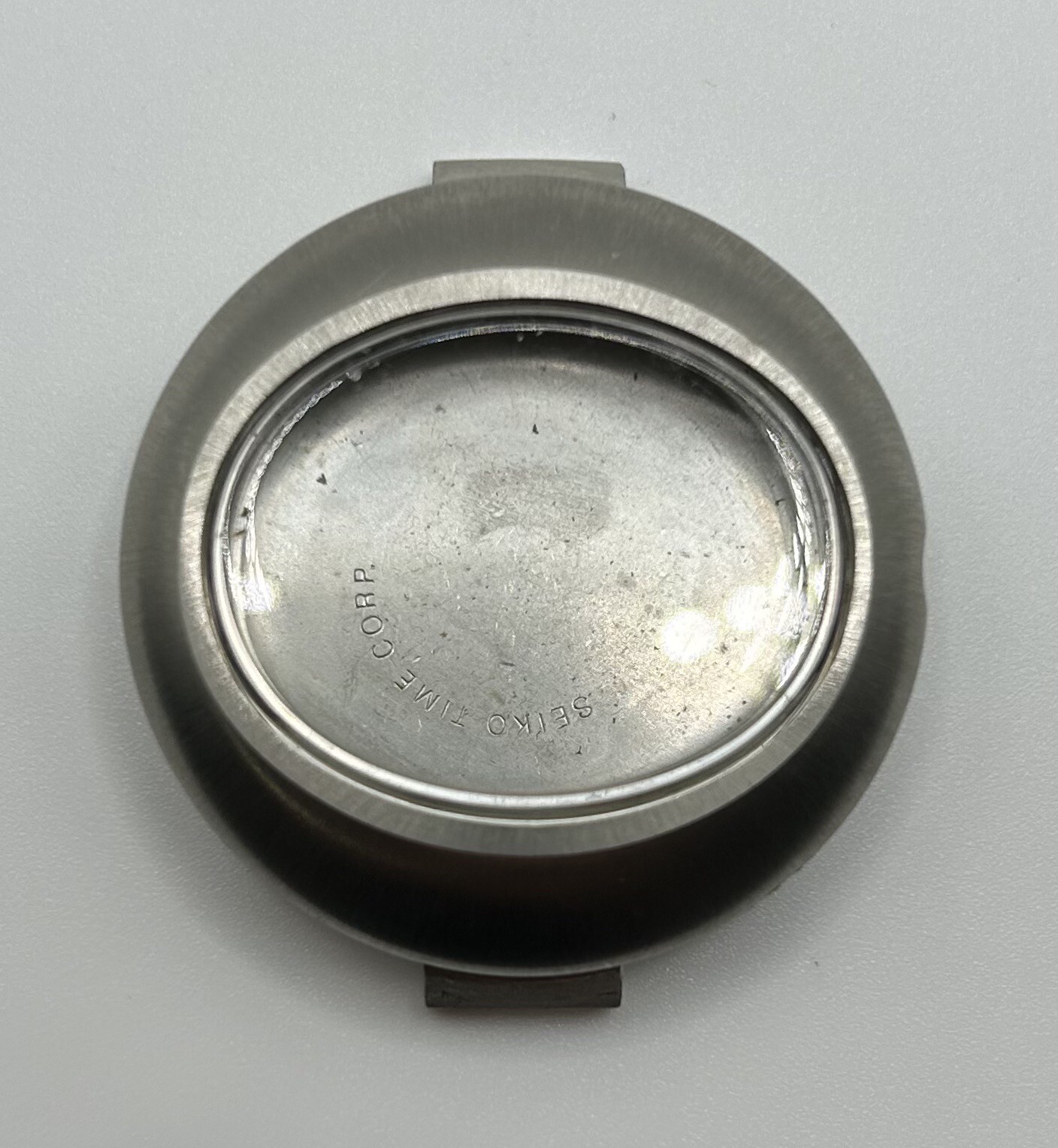 NOS Vintage Genuine Seiko 6106-5459 Stainless Steel Complete Case For Part