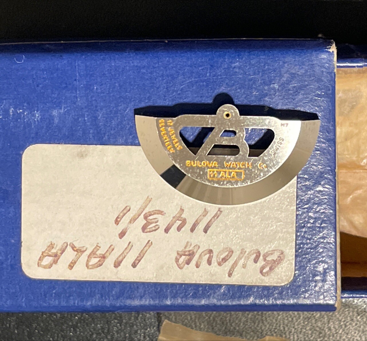 NOS Bulova 11ALAC Watch Part 1143/1. Oscillating Weight.