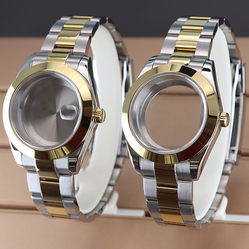 36mm/40mm Explorer Watch Case+Oysters Strap For Seiko NH35 Miyota 8215 Movement