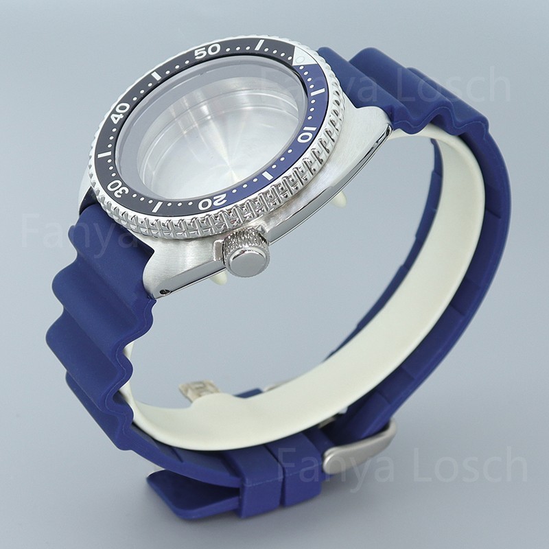 45mm Watch Case Strap Modify Seiko turtle Mod 28.5mm Dial For Seiko NH35 36 NH38