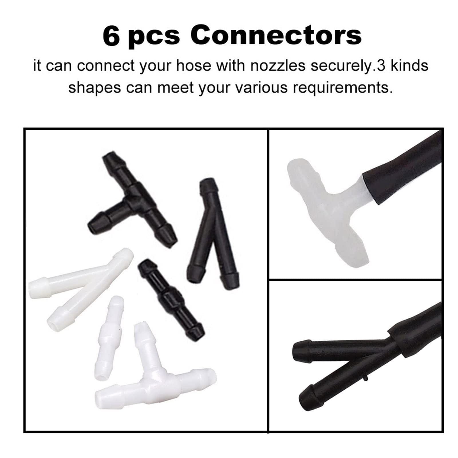 Front Windshield Washer Nozzles kit Replacement for 08-12 Jeep Liberty 06-10 …