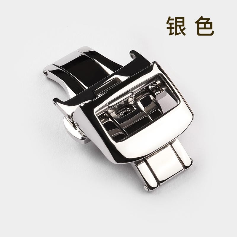 Universal Deployment Butterfly Buckle Stainless Steel Watch Clasp 16 18 20mm