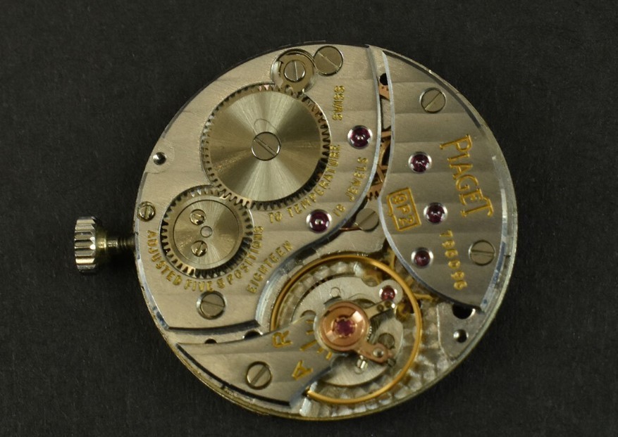 RARE VINTAGE WORKING Piaget Manual Wind Movement 21mm w/ Diamonds & Dial GENUINE