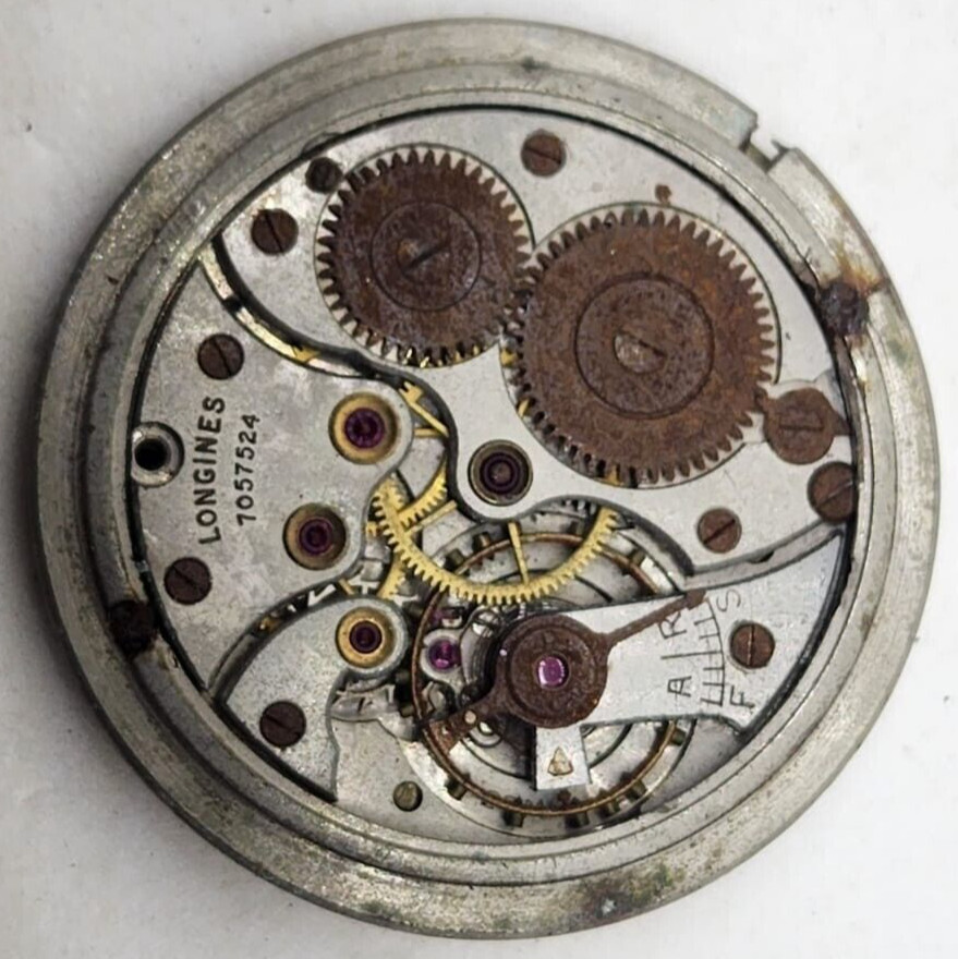 LONGINES 27M complete movement with dial and hands – For restoration or project