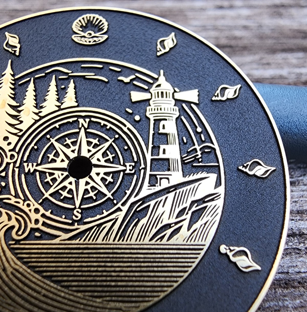 Custom-Made Laser Engraved Watch Dial | Lighthouse – Order any designsize