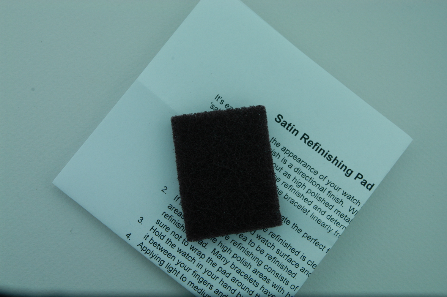 Brushed Steel Satin Refinishing Pad for Ulysse Nardin® Watch UN