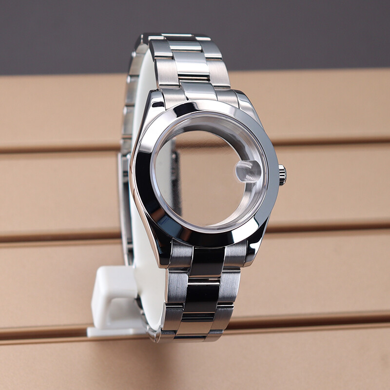 36mm/39mm NH35 Watch Cases nh35 Oyster strap For NH36 Nh38 Miyota 8215 Movement
