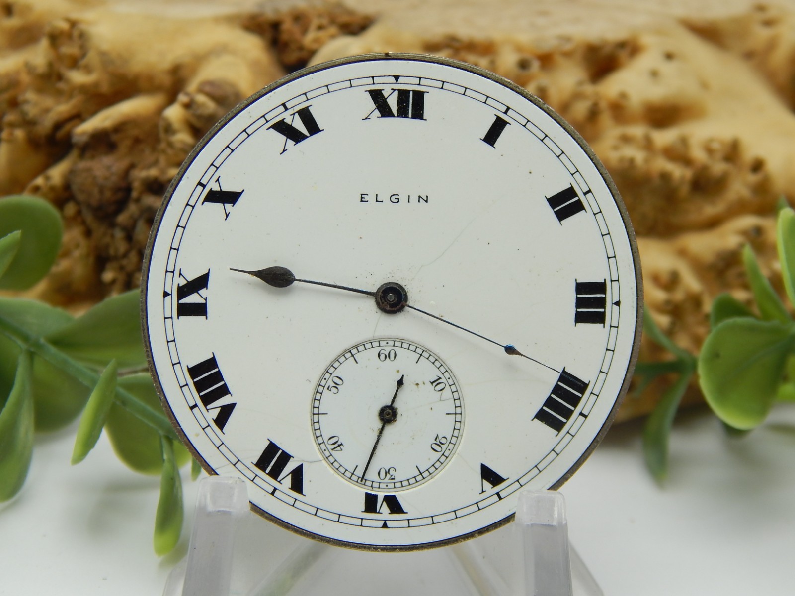 Antique Pocket watch movement Elgin Grade 358 14 size 17 jewel M2 @ 1912