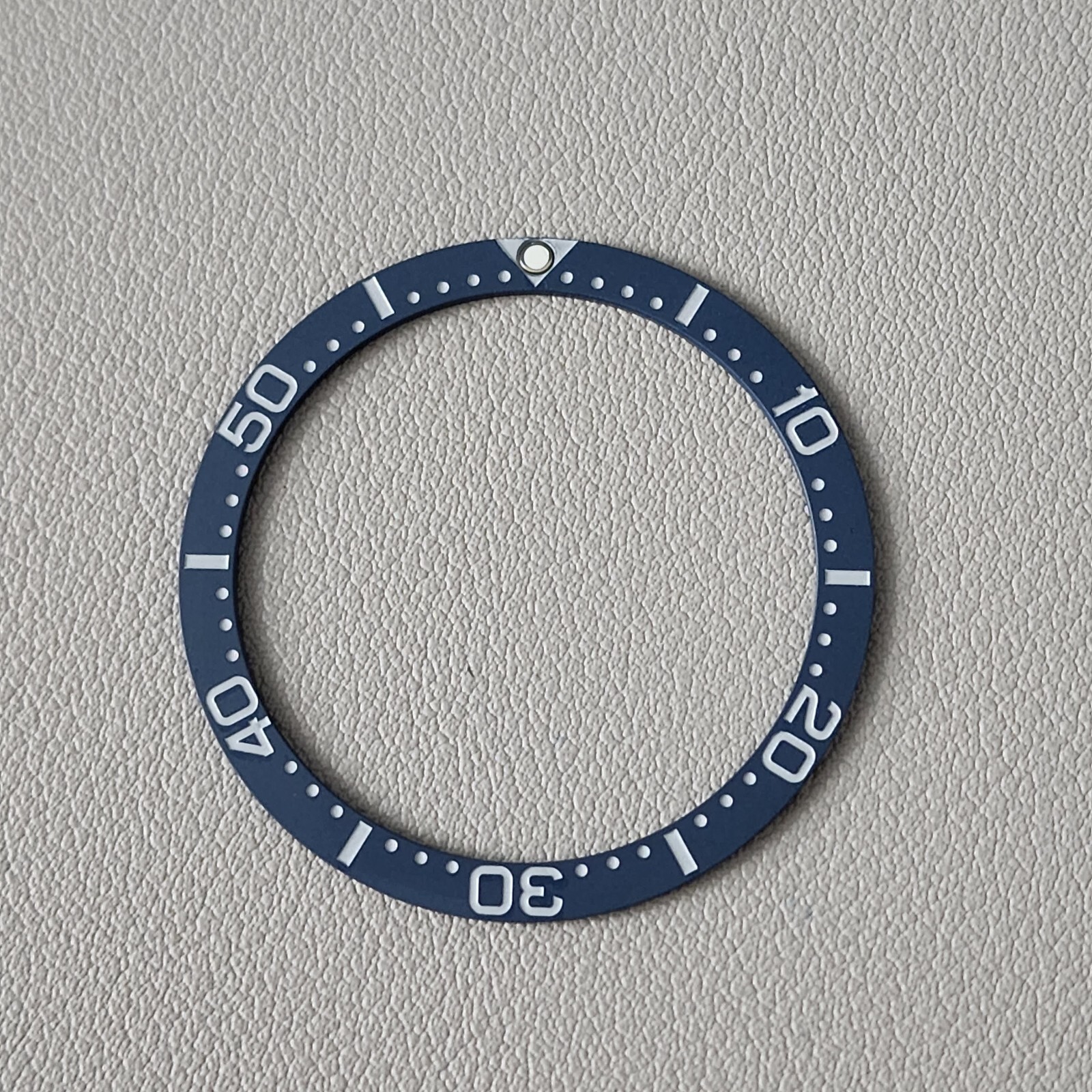 Bezel Insert Dark Blue SKX007 Ceramic / Flat C3 Low PIP / Matte