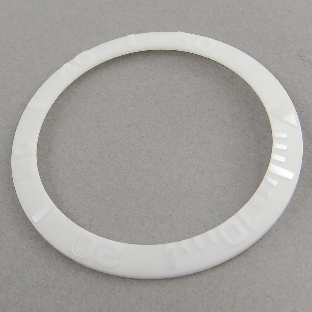 38mm Black/Gray Bezel Insert Fit For 40MM SUB GMT Watch SKX007 Ceramic/Metal