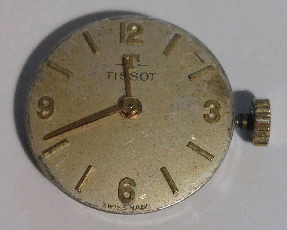 Vintage Tissot Ladies Mechanical Watch Movement (Balance Is Okay)