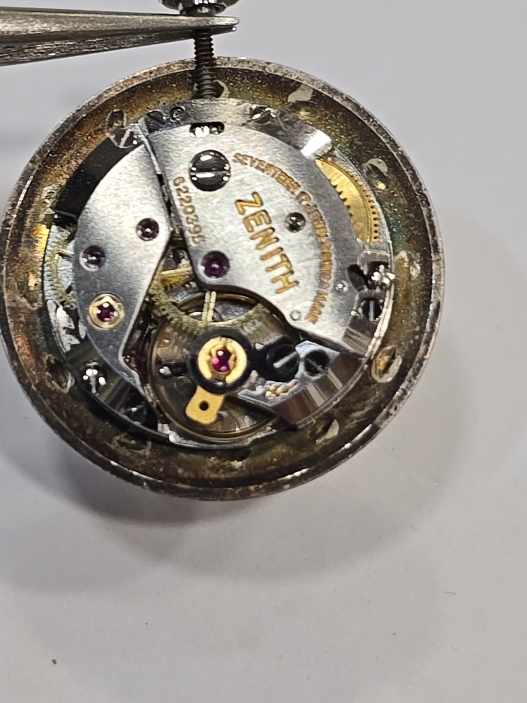 Zenith Complete Mechanism Cal.520 Women Working For Parts See Photo