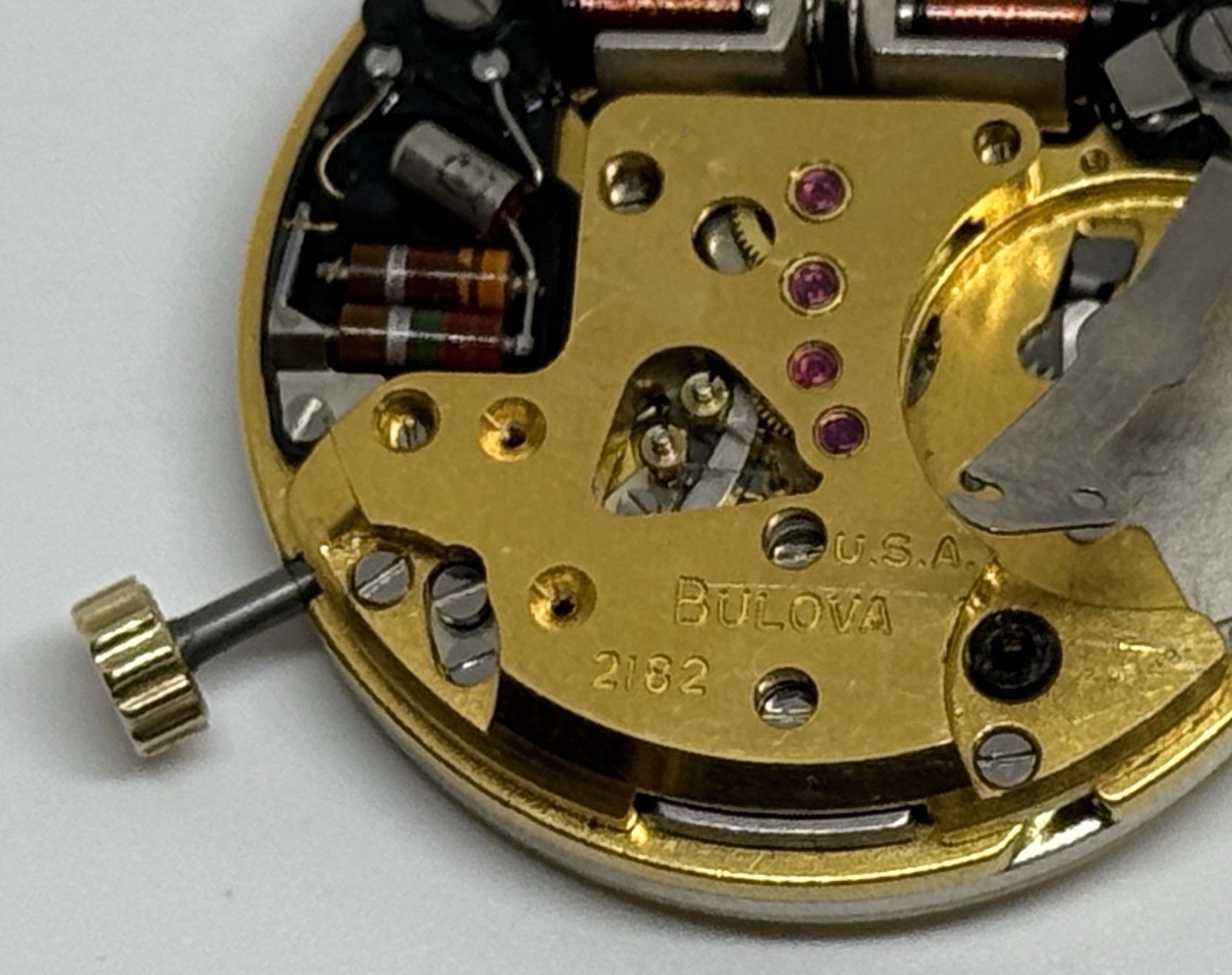 Bulova Accutron Movement USA 2182 Does Not Run