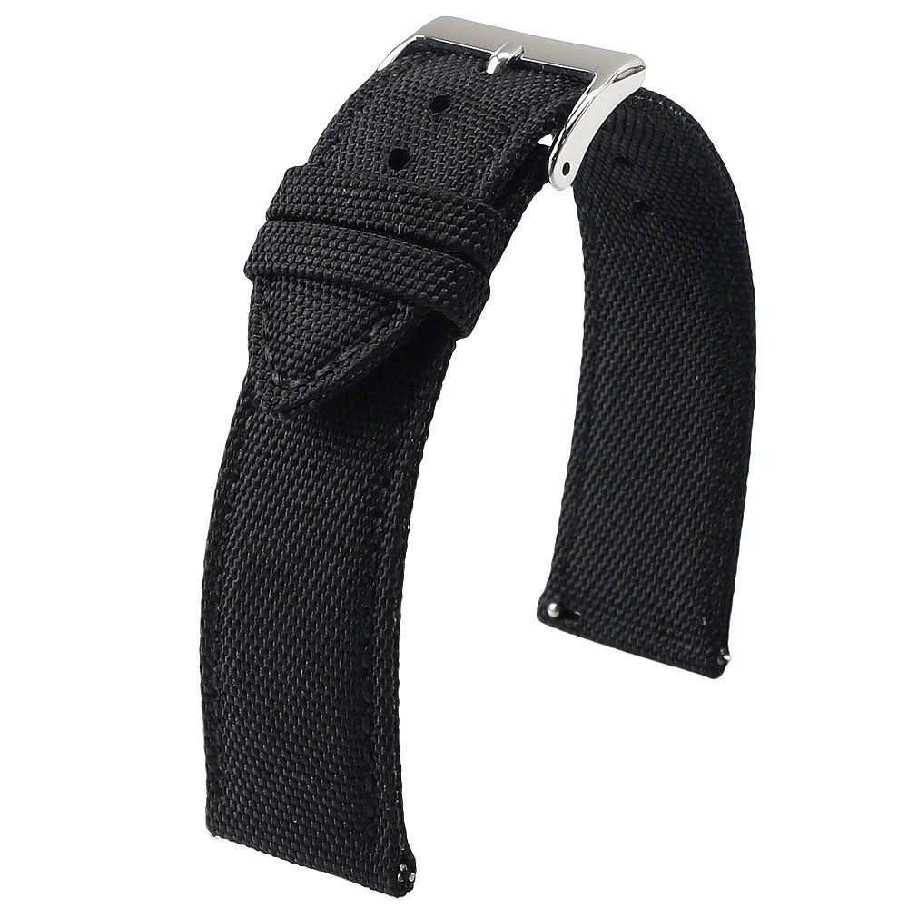 18mm 19mm 20mm 21mm 22mm 24mm Waterproof Sailcloth Watch Strap Two-Sided Nylon