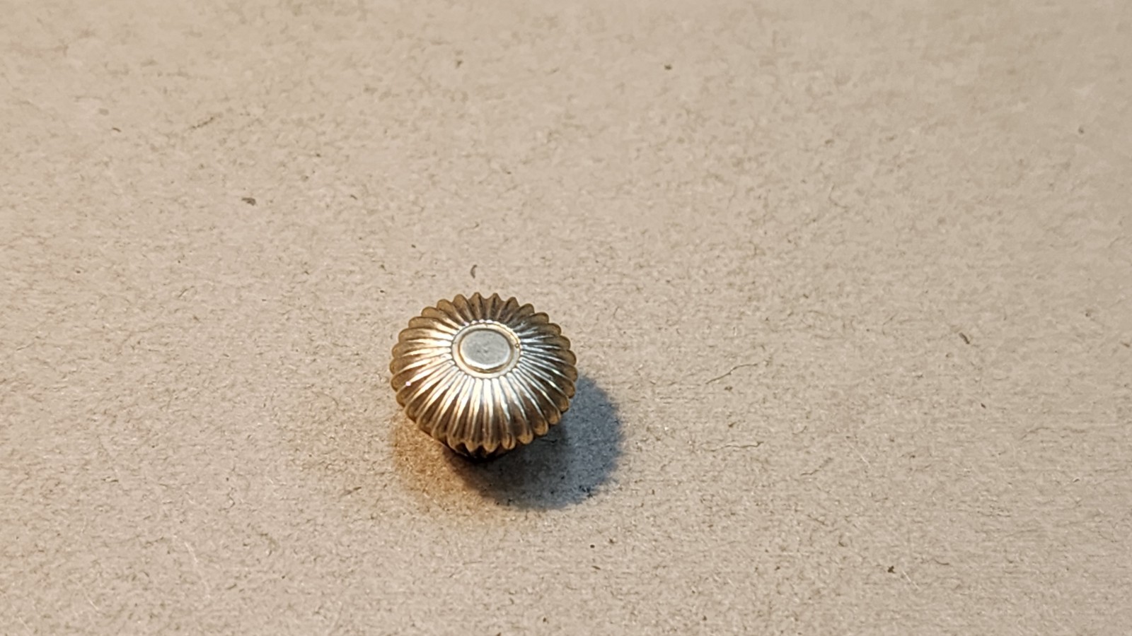 Fancy Vintage NOS Pocket Watch 1.4mm Thread Yellow Crown-8.82mm Diameter