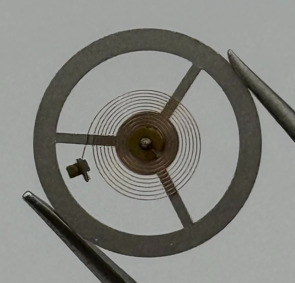 EB 8800 Balance Wheel Complete And Spring 12”’ Renata 1309 Watch Movement Parts