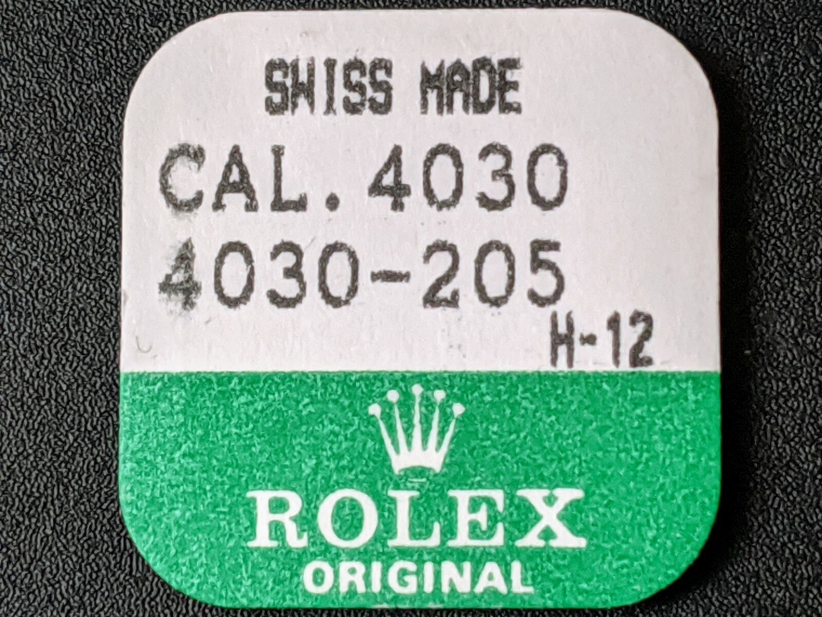 Rolex Caliber 4030-205 Sliding Pinion Genuine New Factory Sealed Package