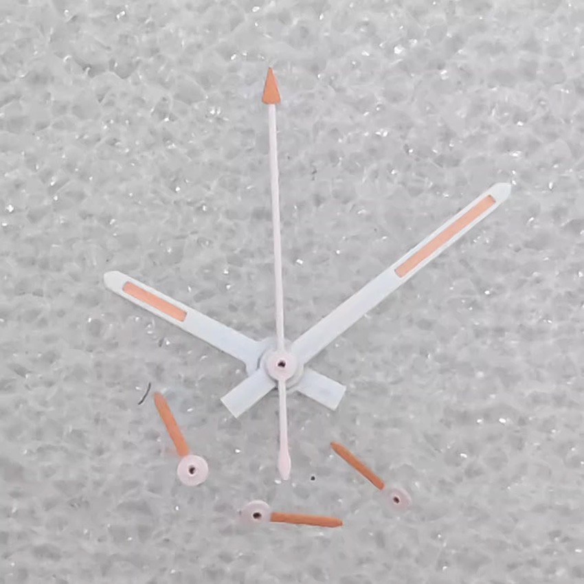 Watch Hands 6 Hands Green Luminous Watch Pointers Set for VK63 Quartz Movement