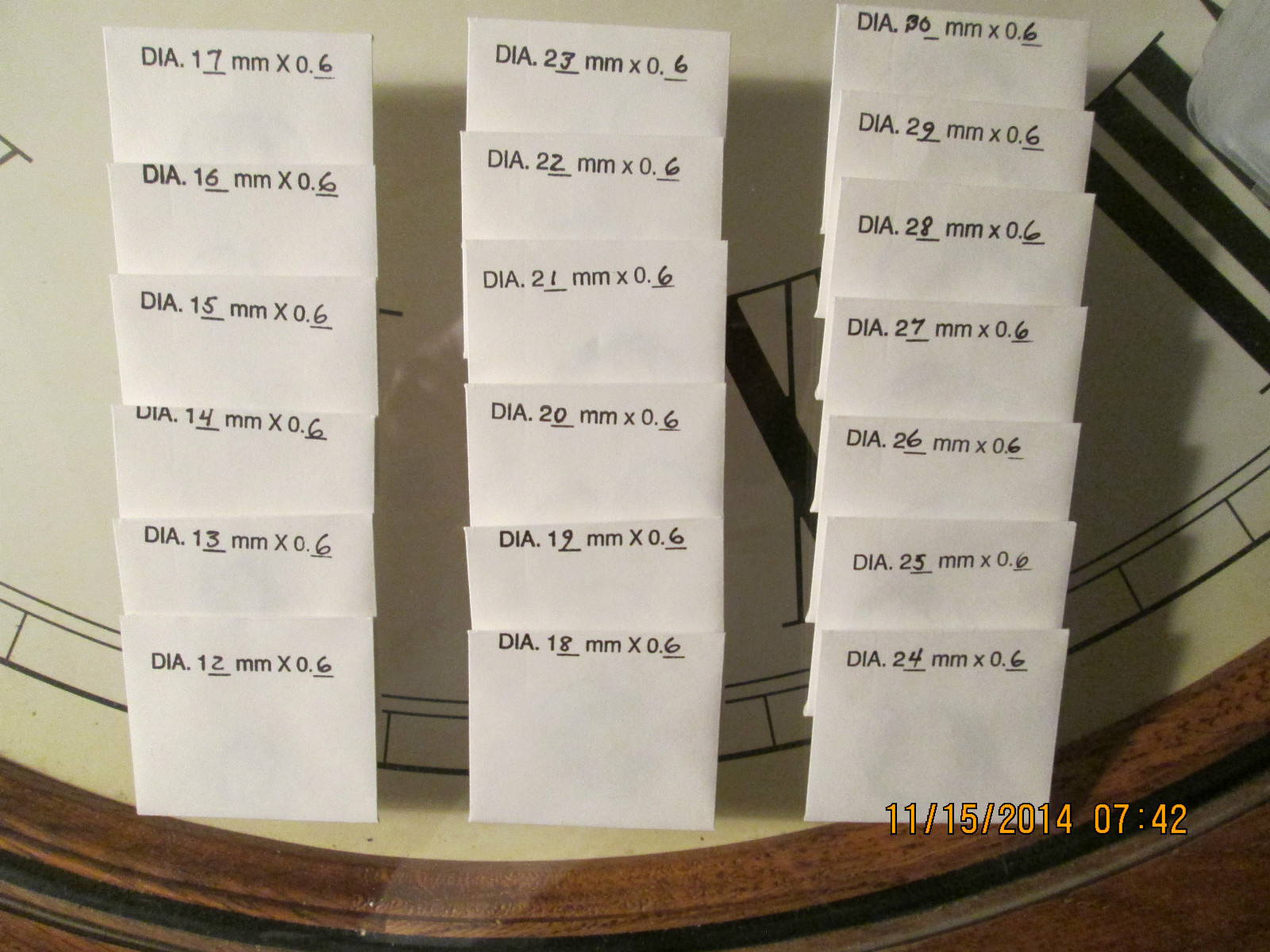 Watch GASKETS “O” Rings QUALITY 12-30mm diam. .6mm 5/ea Ships Free US SELLER!