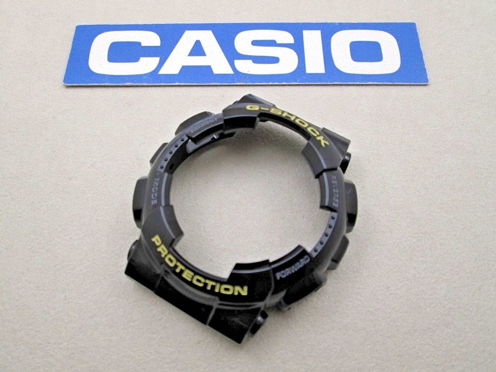 Genuine Casio G-Shock GA-110GB black resin watch case cover shell bezel glossy