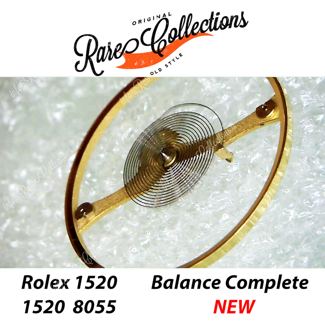 NEW New Rolex 1520 8055 1525 GREY Balance Complete Barbell GREY