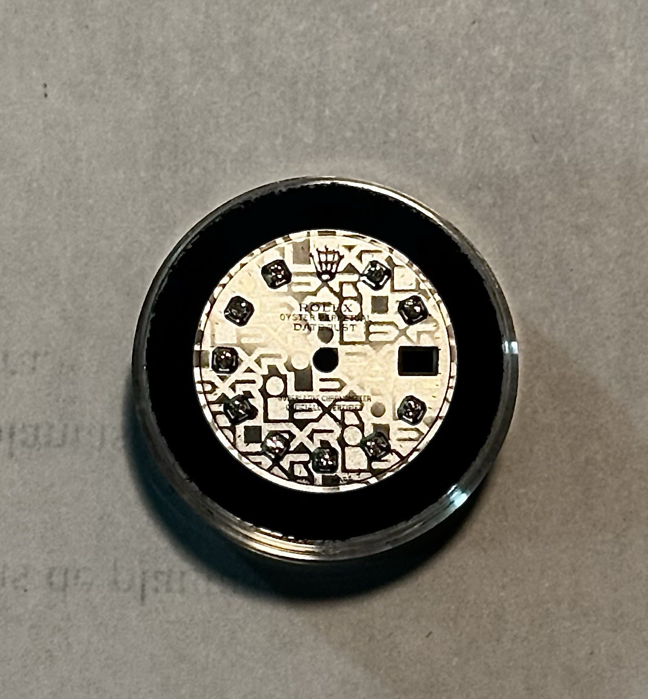 26mm Lady’s Rolex Diamond Dial.