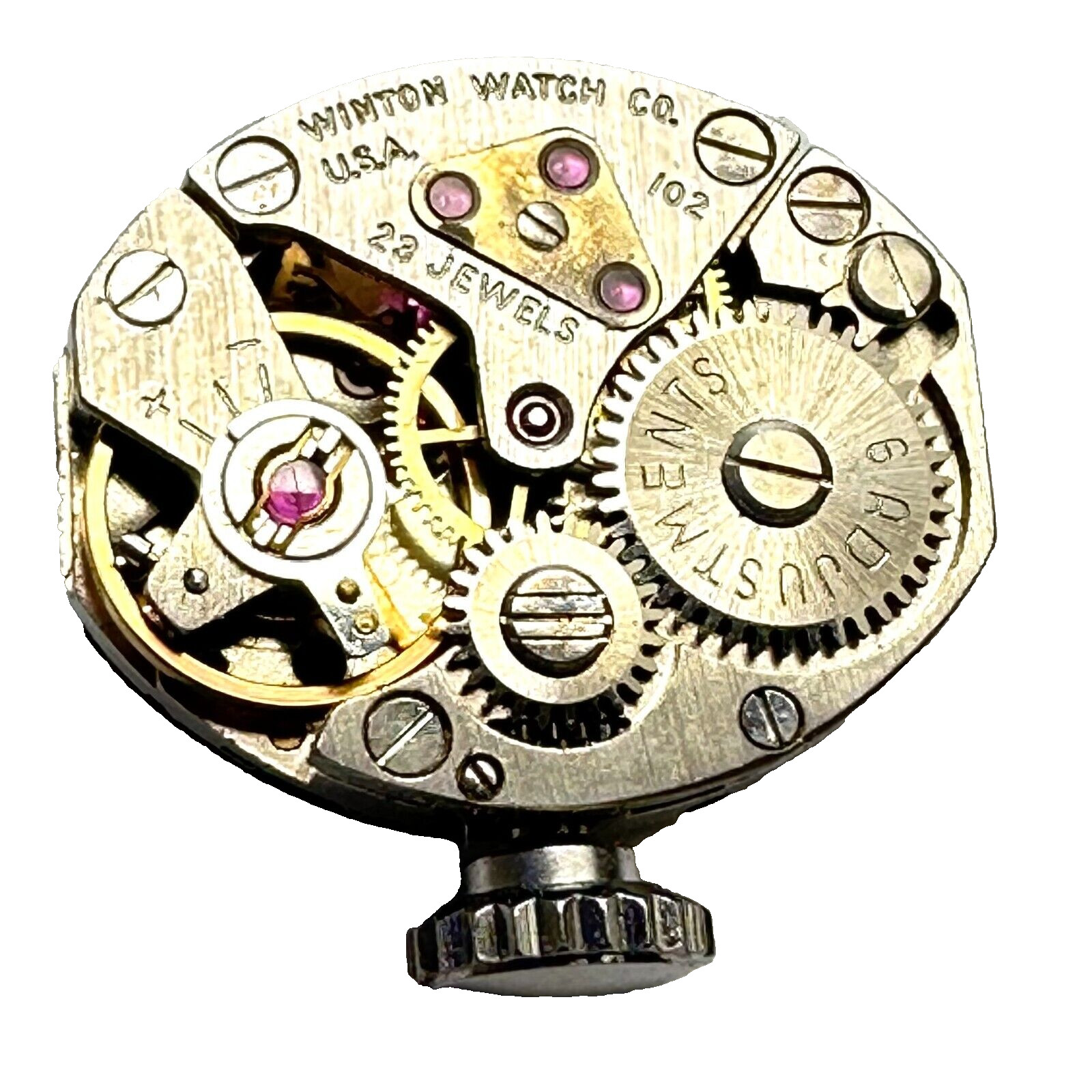 Winton 102 Ladies 23 Jewel Watch Movement 24 Hour Run Test