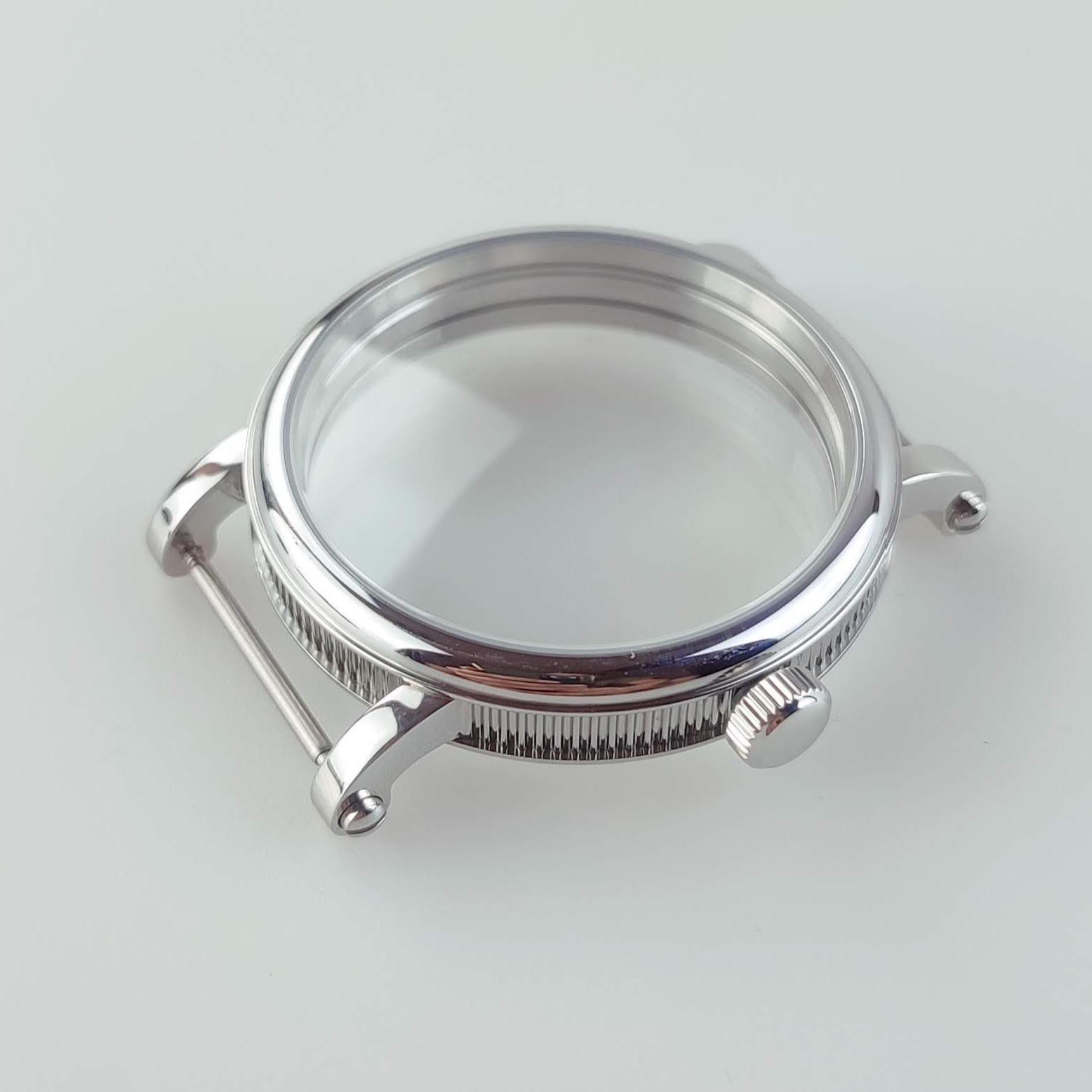 Stainless Steel 45mm Watch Case for DIY Projects