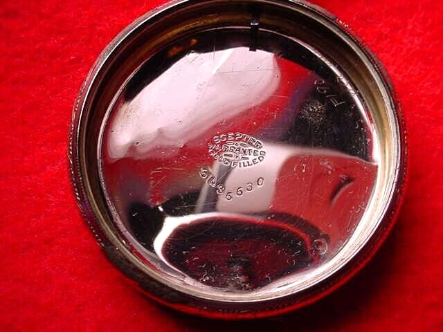 16 SIZE GOLD FILLED SCEPTOR OPEN FACE WATCH CASE! #17