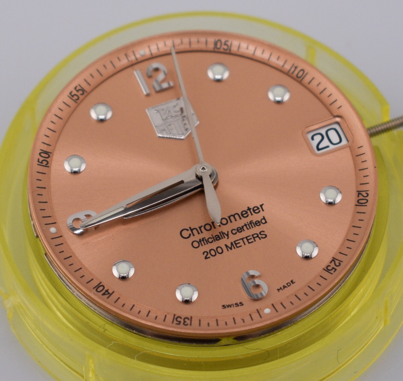 TAG Heuer Kirium Automatic Chronometer Movement Dial Hands ETA 2892-A2 2892
