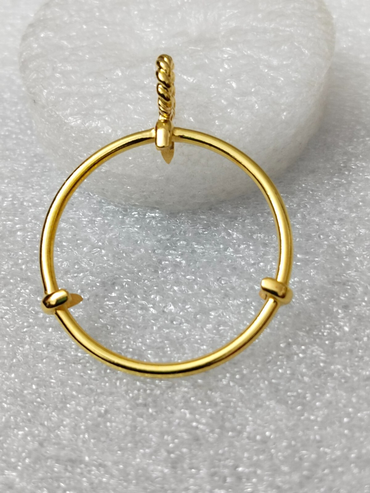 925 Sterling Silver Round Pendant setting prong Blank Bezel Handmade Coin bezel