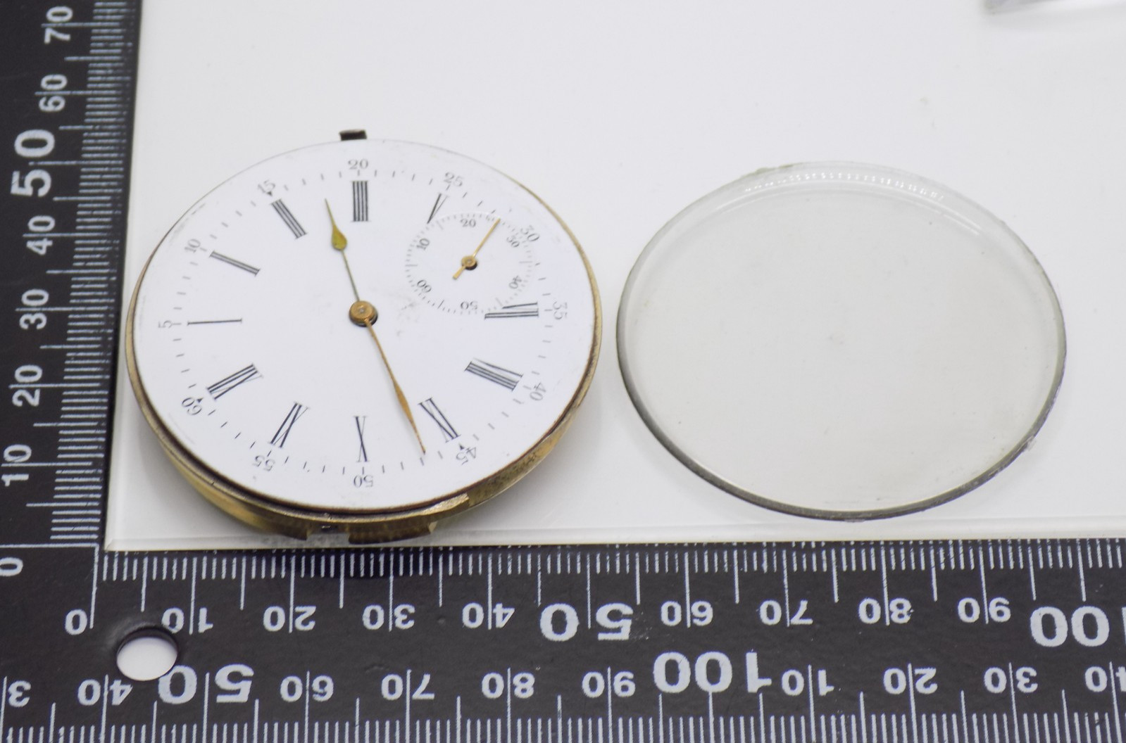 IWC 1888 International Watch Co. Schaffhausen 15J Pocket Watch Movement Parts